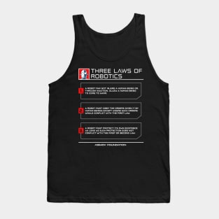 Three Laws Of Robotics Tank Top